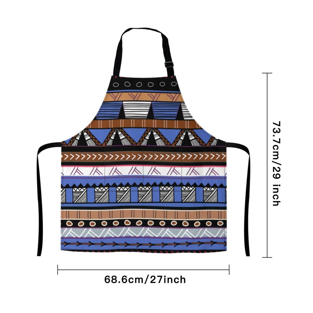 African Culture Art Apron - 18 Aprons