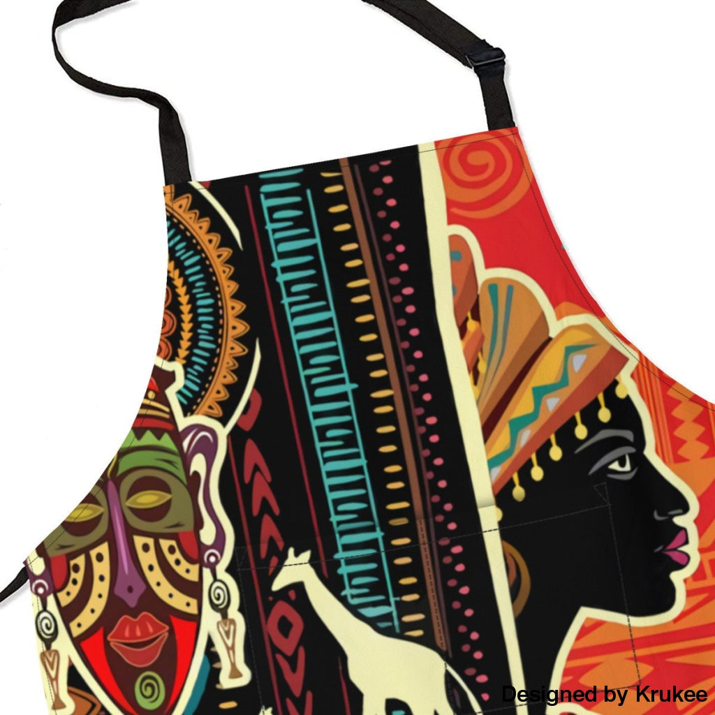 African Culture Art Apron - 22 Aprons