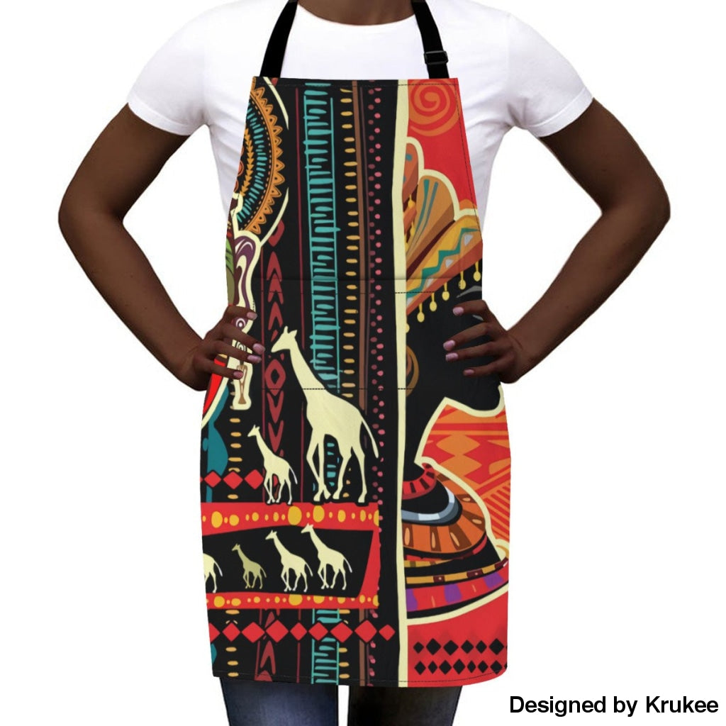 African Culture Art Apron - 22 Aprons