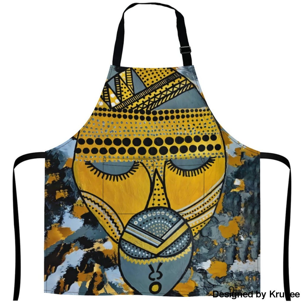 African Culture Art Apron - 29 27Inch X 29Inch Aprons