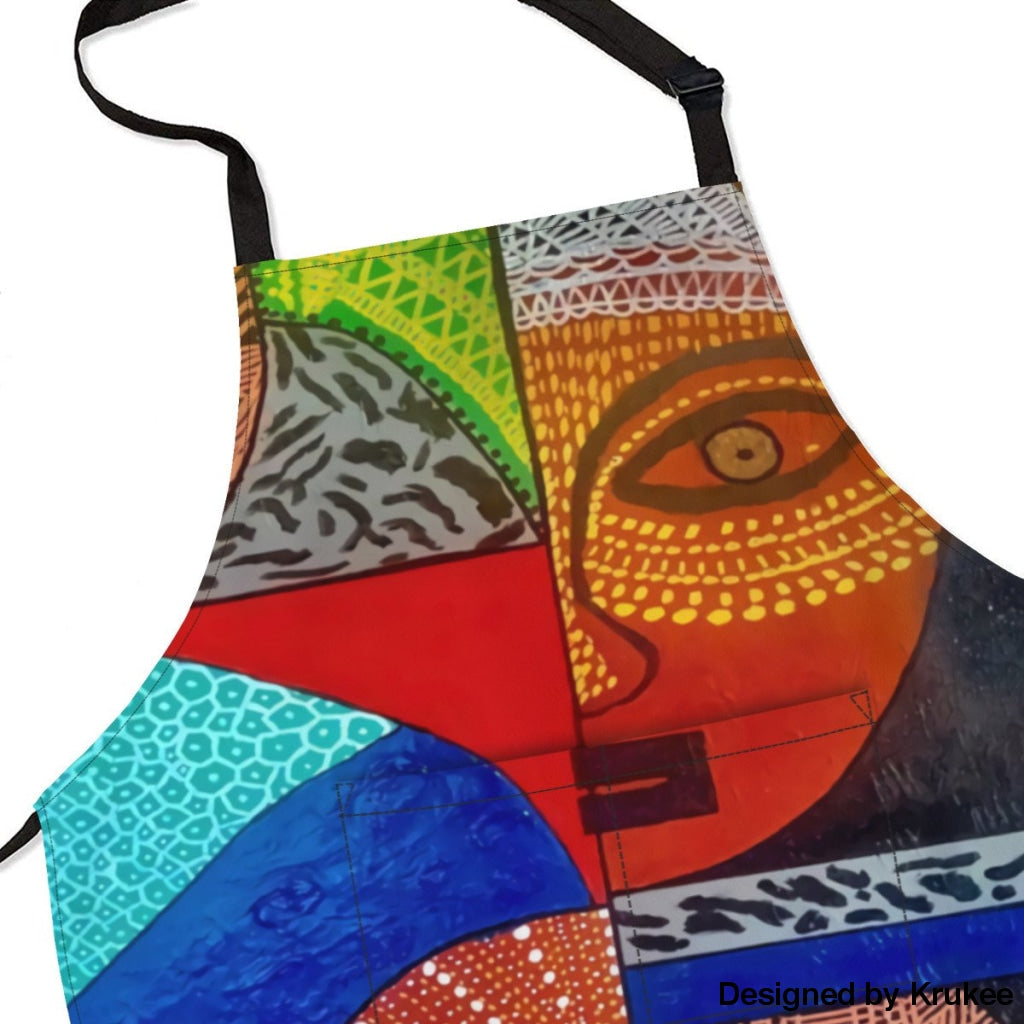 African Culture Art Apron - 3 Aprons