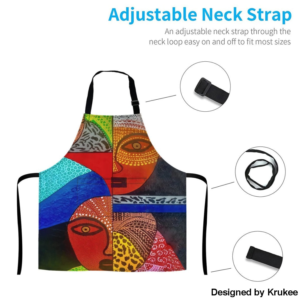 African Culture Art Apron - 3 Aprons