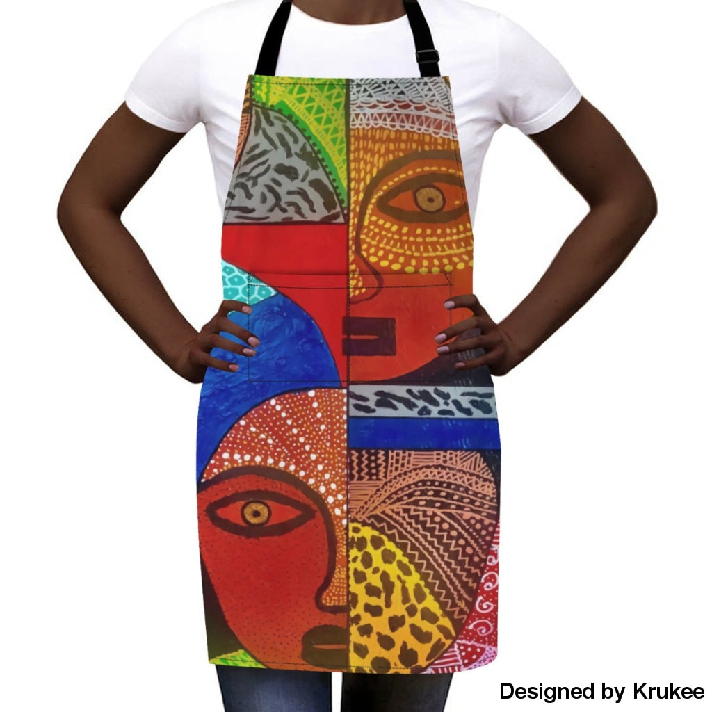 African Culture Art Apron - 3 Aprons