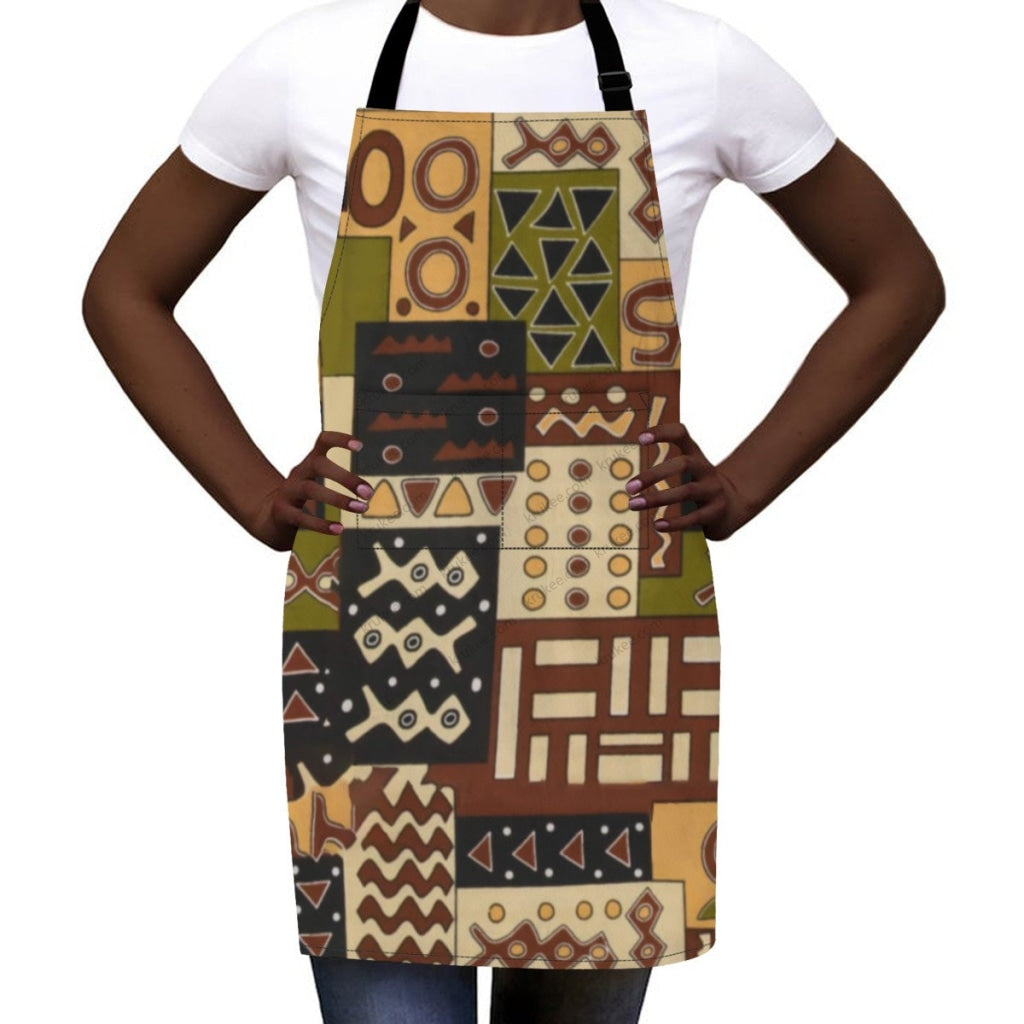 African Culture Art Apron