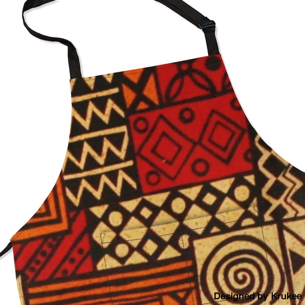 African Culture Art Apron - 7 Aprons