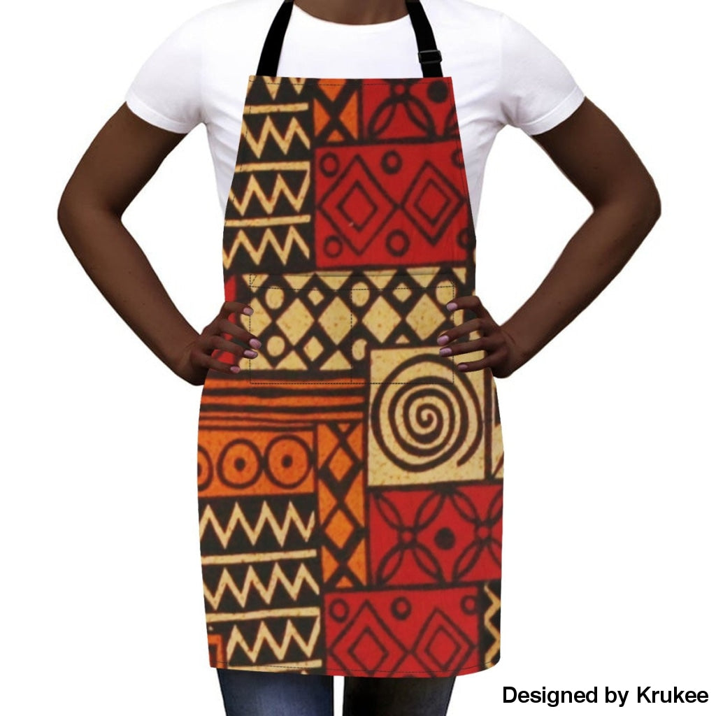 African Culture Art Apron - 7 Aprons