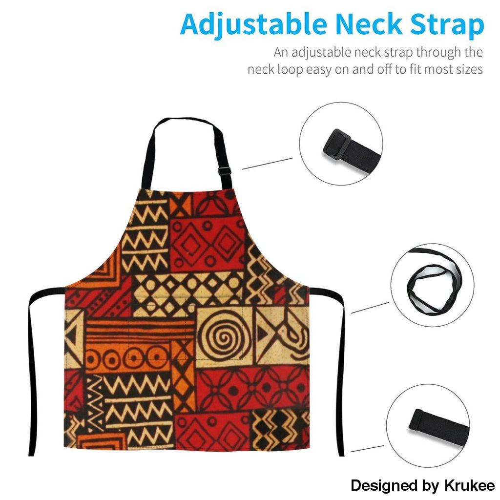 African Culture Art Apron - 7 Aprons