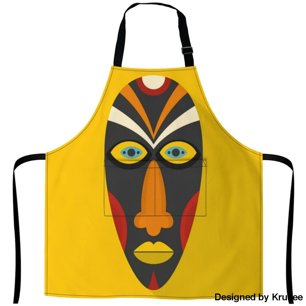 African Culture Art Apron - Culture 8 27Inch X 29Inch Aprons