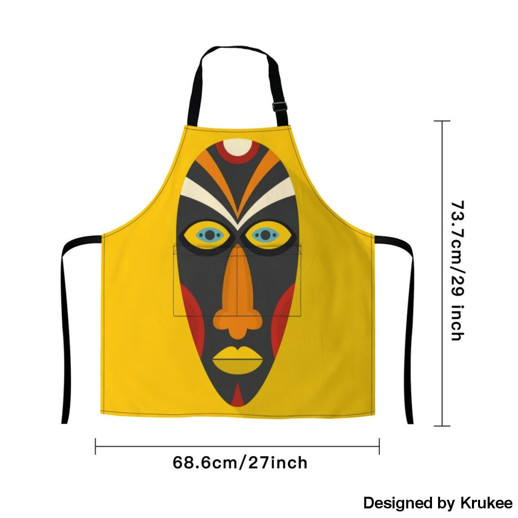 African Culture Art Apron - Culture 8 Aprons