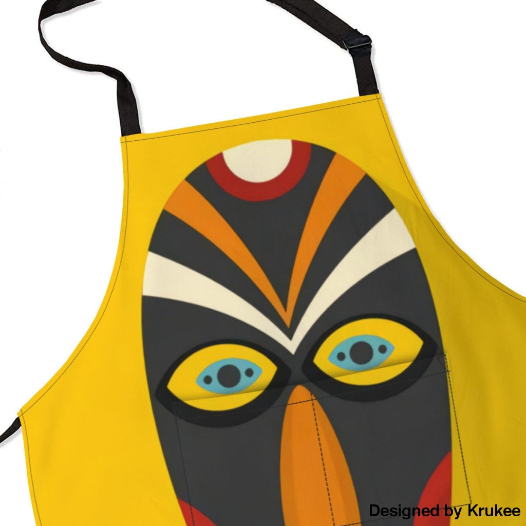 African Culture Art Apron - Culture 8 Aprons