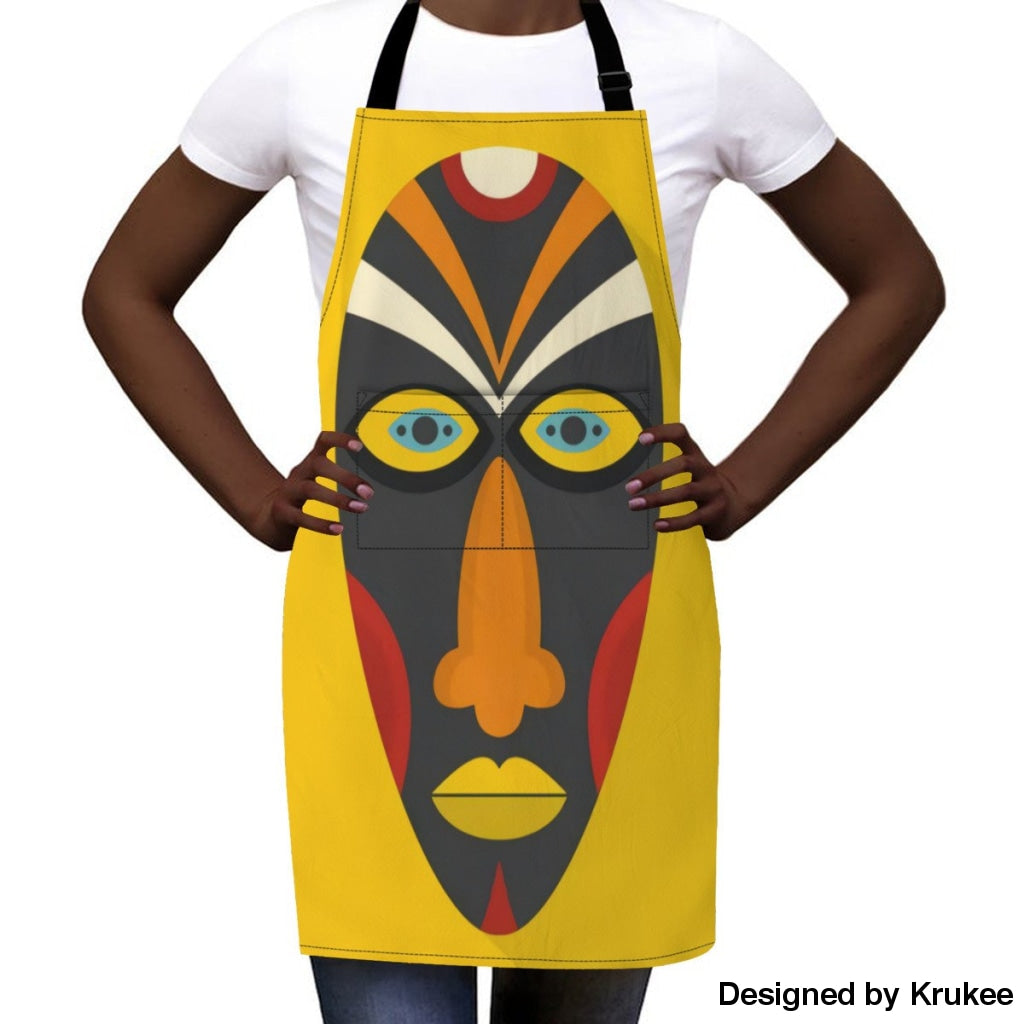 African Culture Art Apron - Culture 8 Aprons