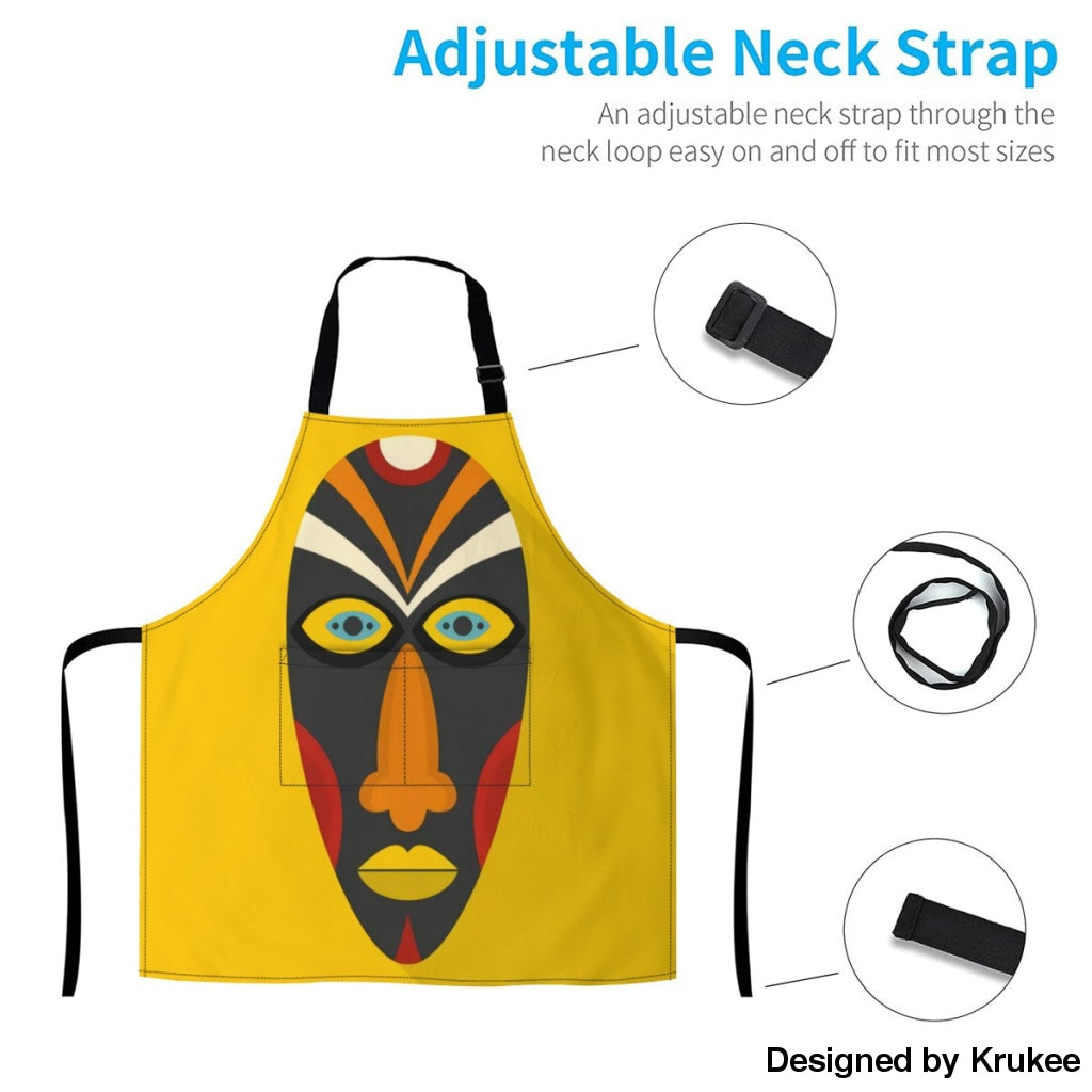 African Culture Art Apron - Culture 8 Aprons