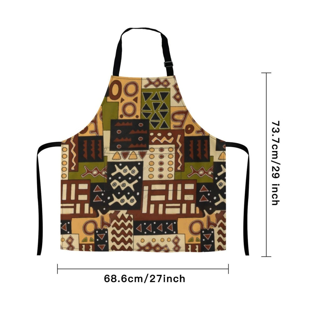 African Culture Art Apron