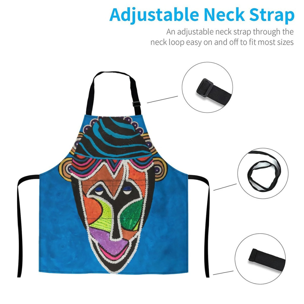 African Culture Art Apron - 9 Aprons