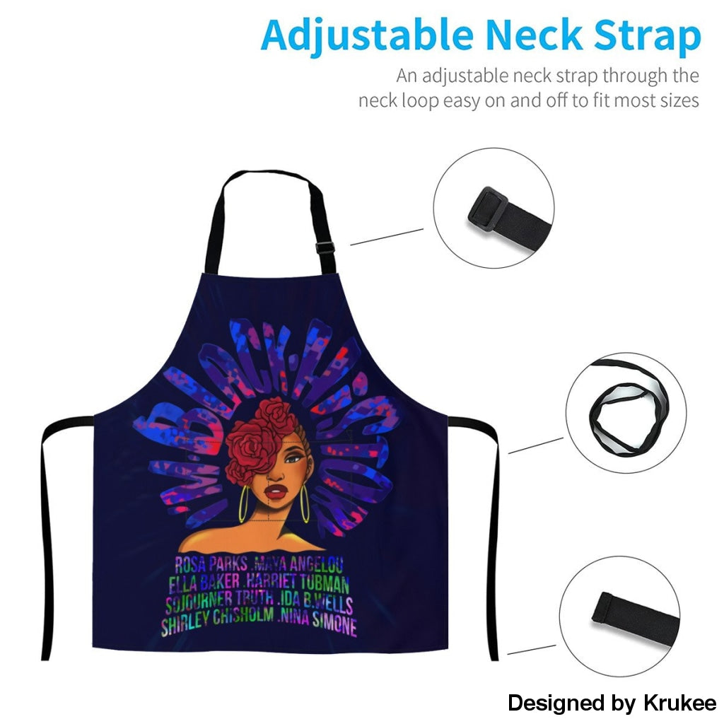 African Culture Art Apron - Angelou Aprons