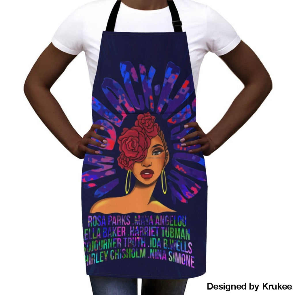 African Culture Art Apron - Angelou Aprons