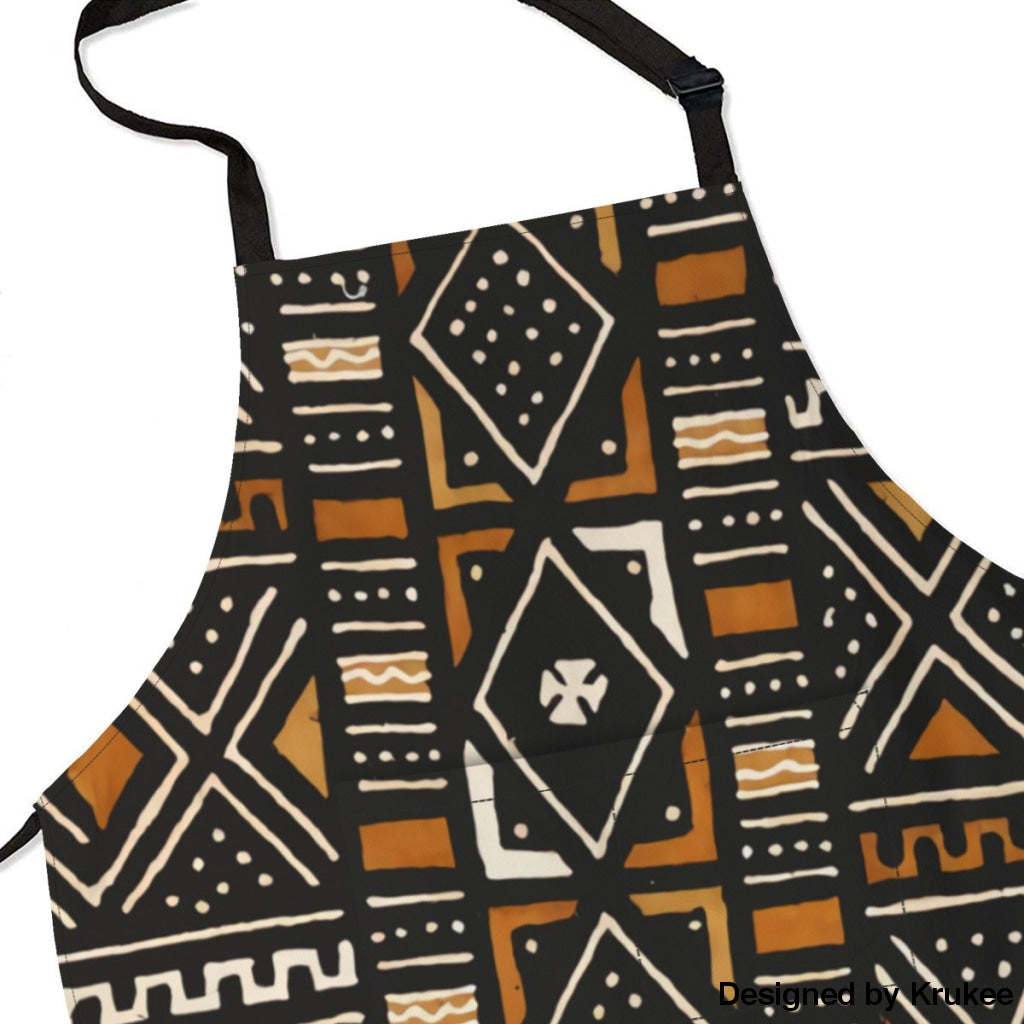 African Culture Art Apron - Aprons