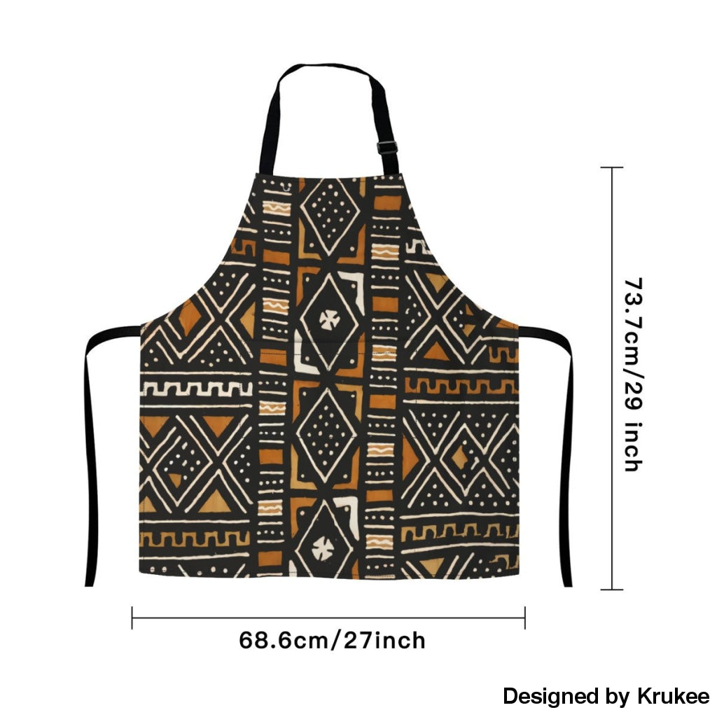 African Culture Art Apron - Aprons