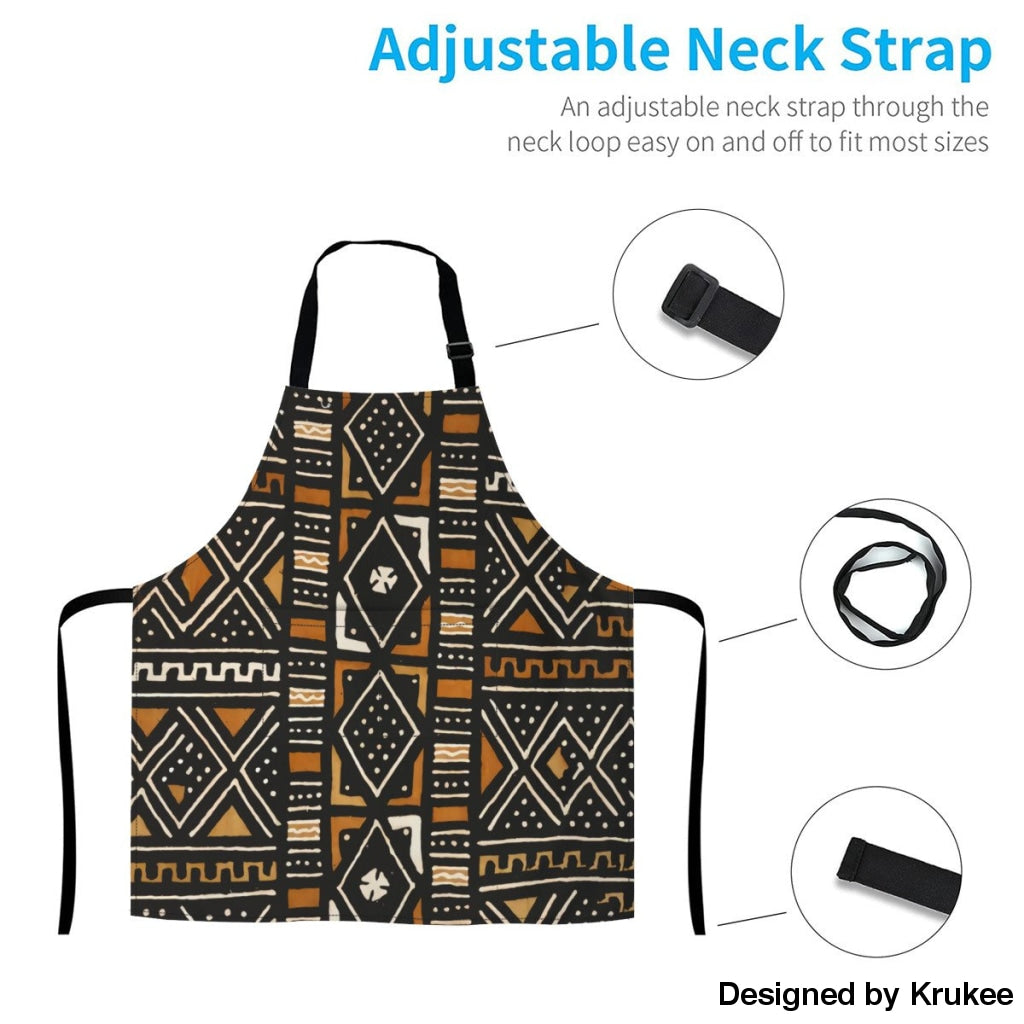 African Culture Art Apron - Aprons