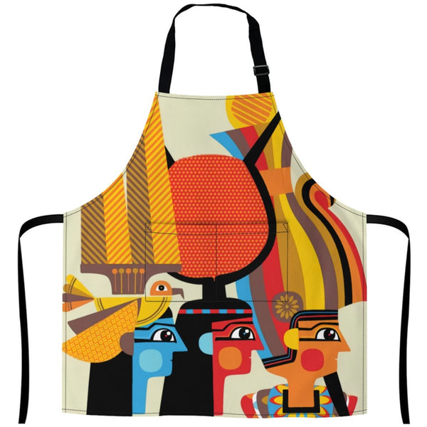 African Culture Art Apron - Egypt 2 27Inch X 29Inch Aprons