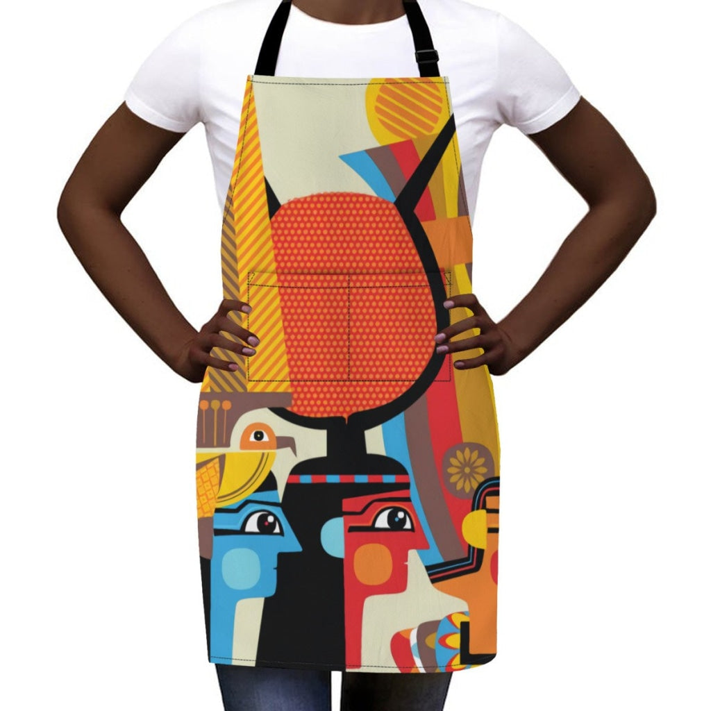 African Culture Art Apron - Egypt 2 Aprons