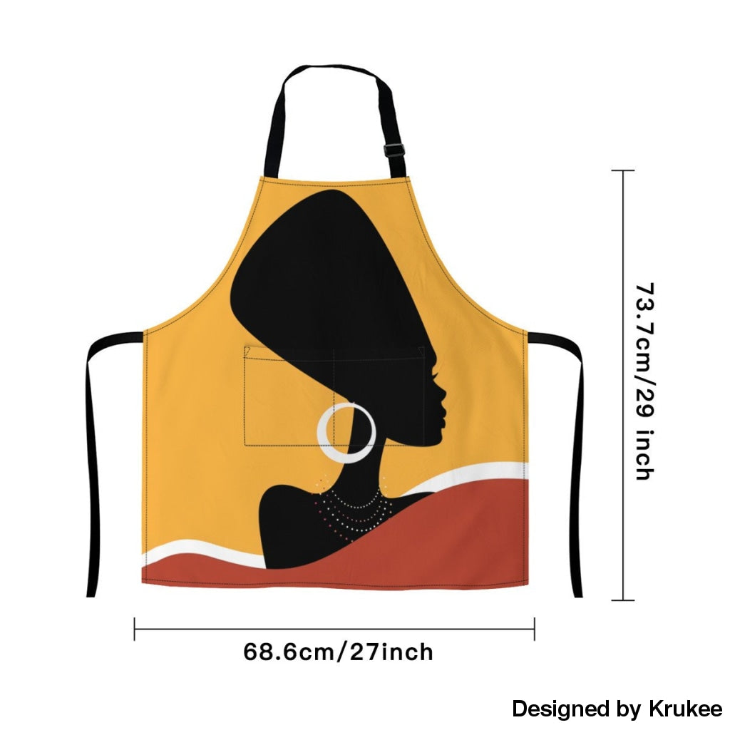 African Culture Art Apron - Egypt Aprons