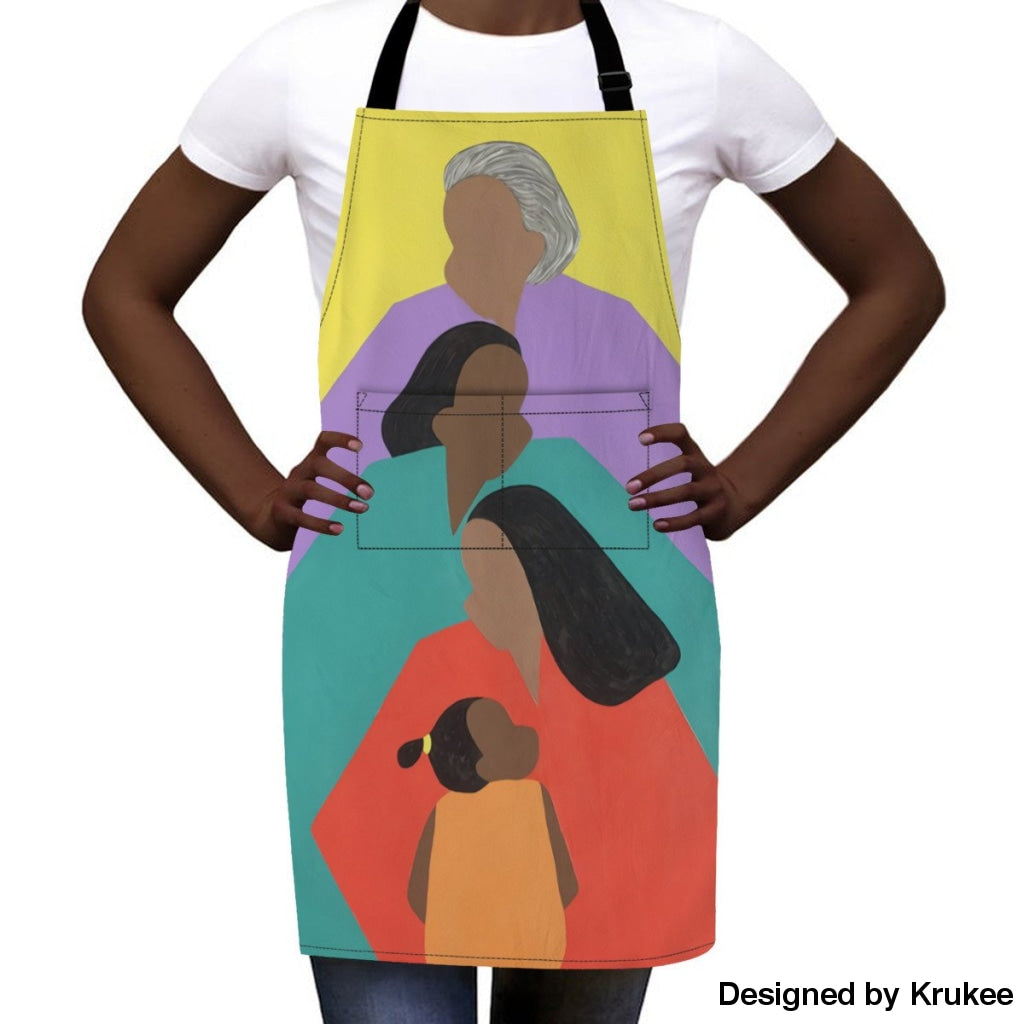 African Culture Art Apron - Family Aprons