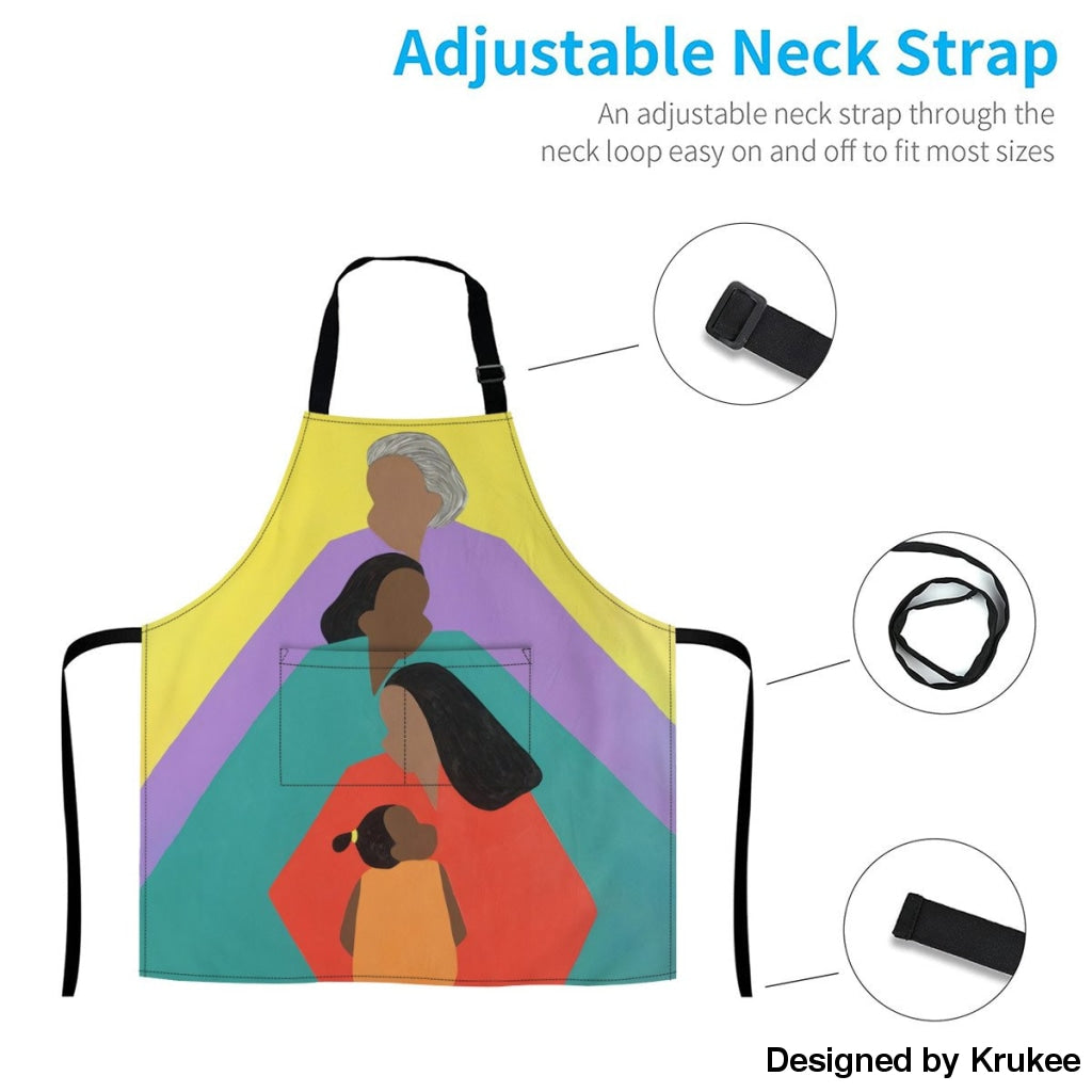 African Culture Art Apron - Family Aprons