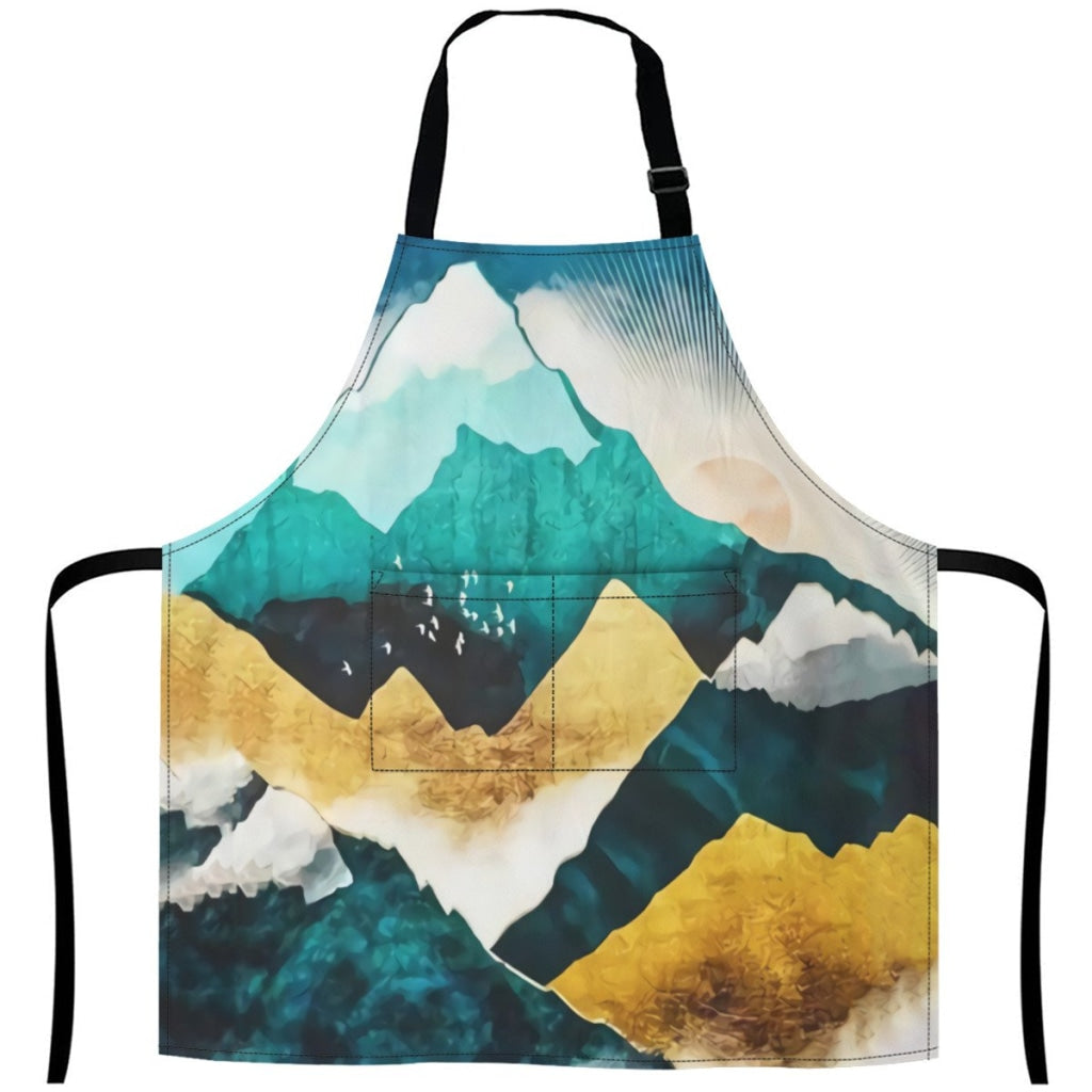 African Culture Art Apron - Far Hill 27Inch X 29Inch Aprons