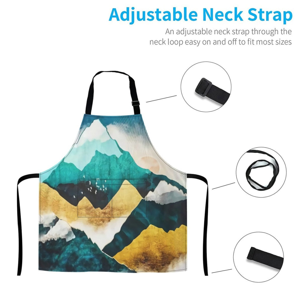 African Culture Art Apron - Far Hill Aprons