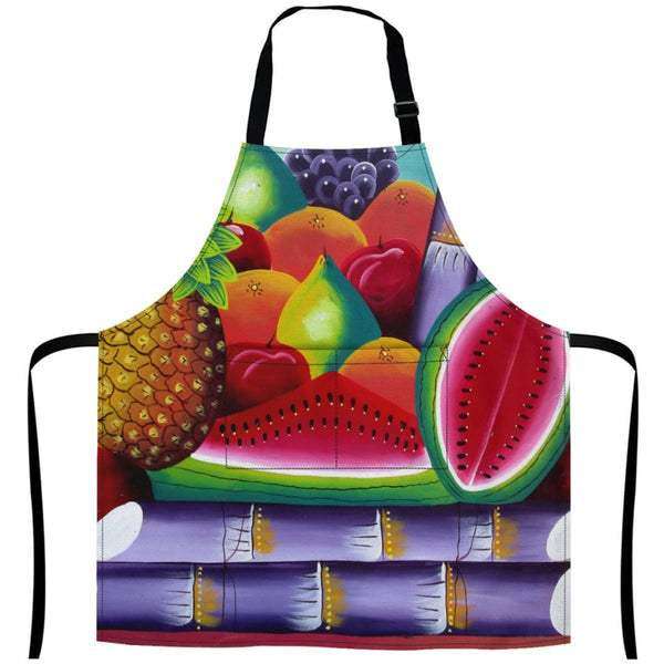 African Culture Art Apron - Fruits 11 27Inch X 29Inch Aprons