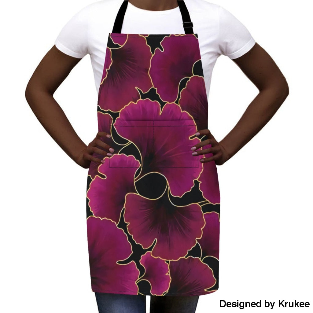 African Culture Art Apron - Ginko 2 Aprons