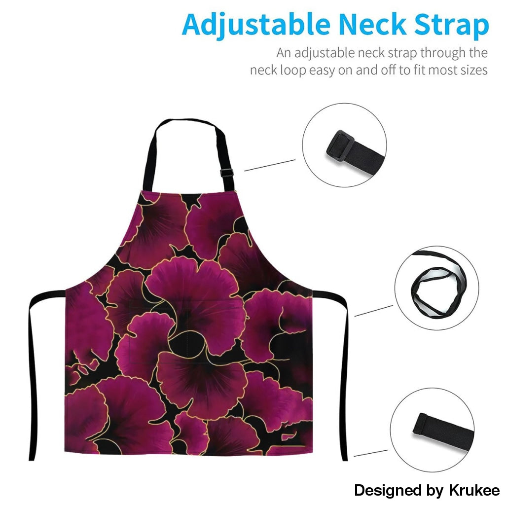 African Culture Art Apron - Ginko 2 Aprons