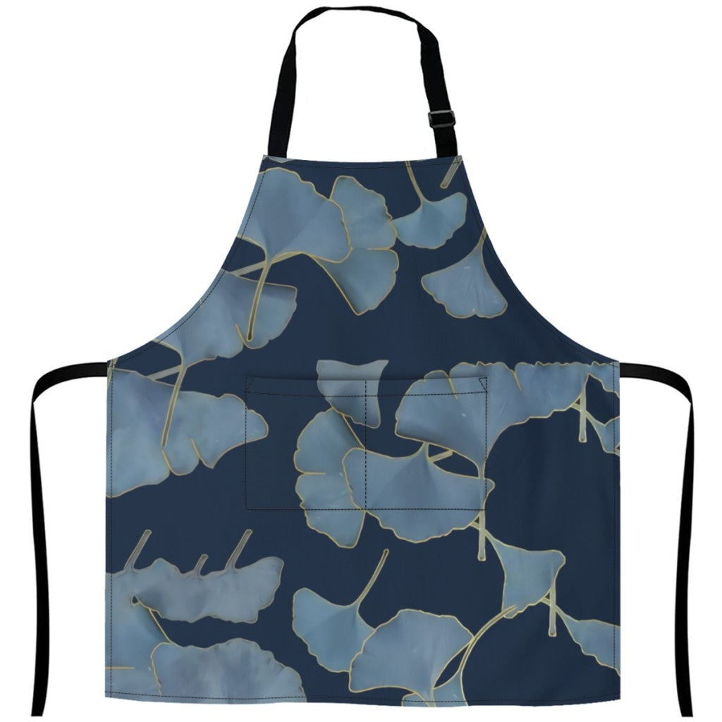 African Culture Art Apron - Ginko 27Inch X 29Inch Aprons