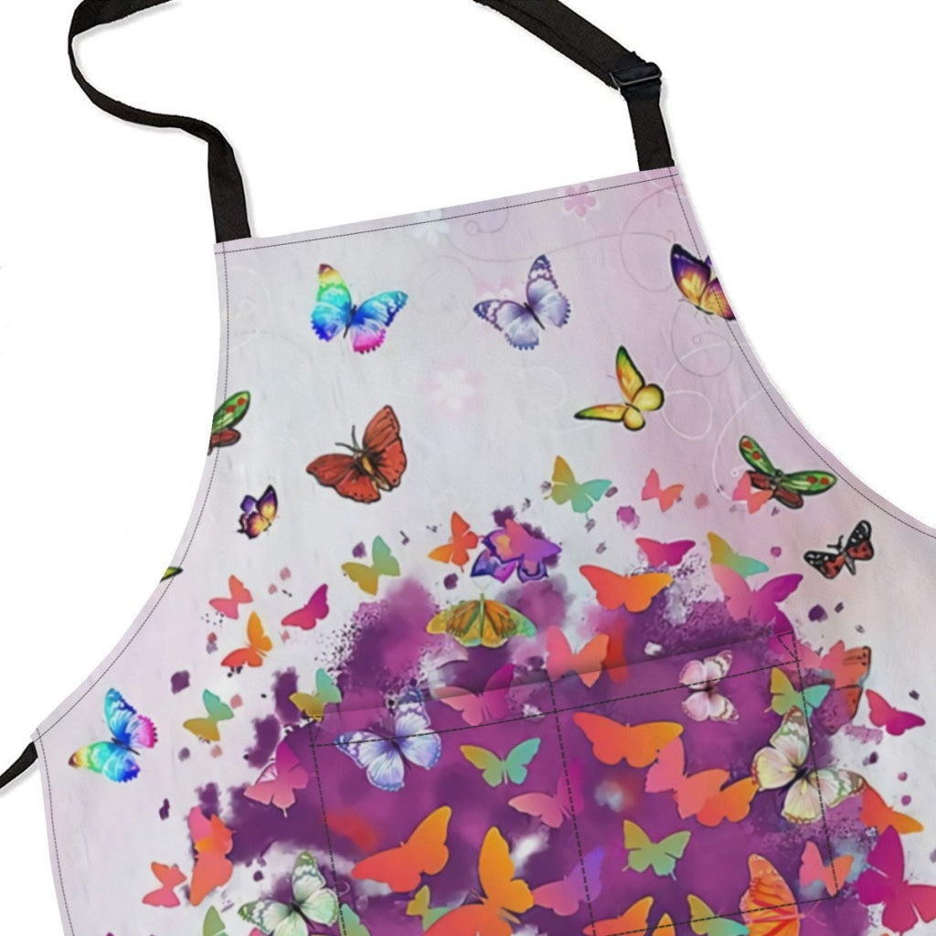 African Culture Art Apron - Girl 8 Aprons