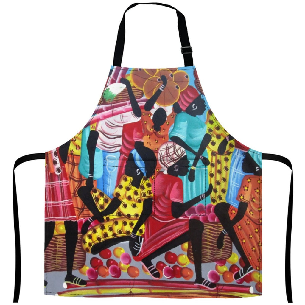 African Culture Art Apron - Harvest 10 27Inch X 29Inch Aprons