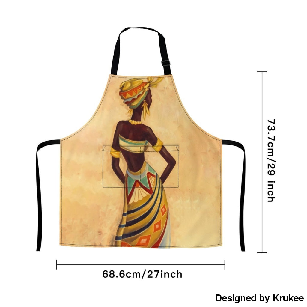 African Culture Art Apron - Hope Aprons