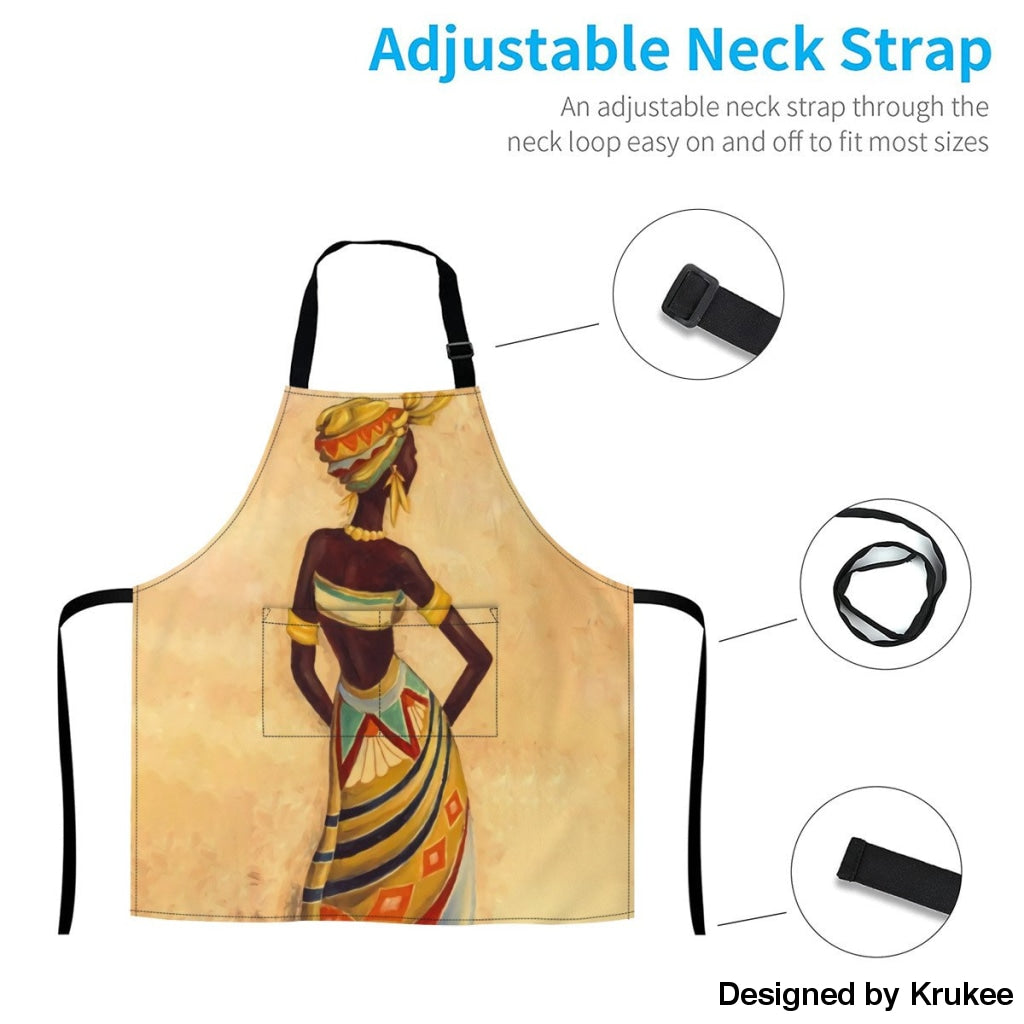 African Culture Art Apron - Hope Aprons