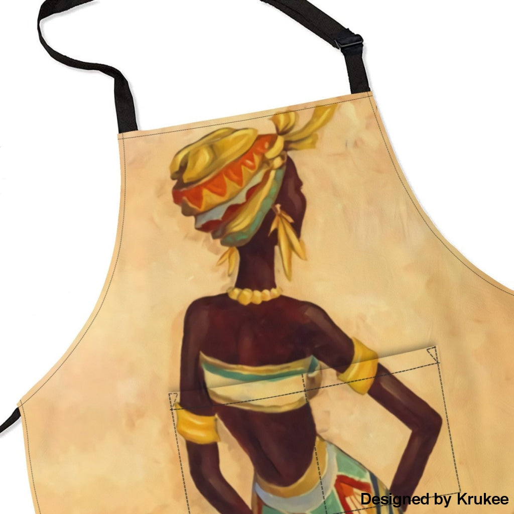 African Culture Art Apron - Hope Aprons