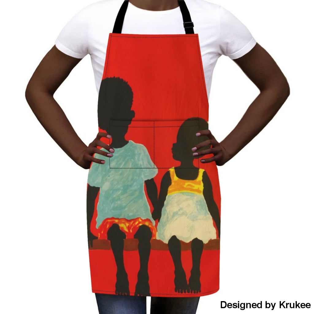 African Culture Art Apron - Love 2 Aprons