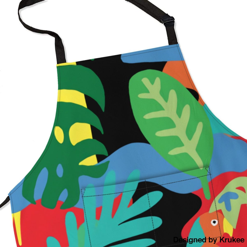 African Culture Art Apron - Morning Aprons