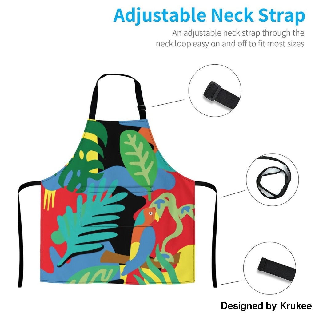 African Culture Art Apron - Morning Aprons