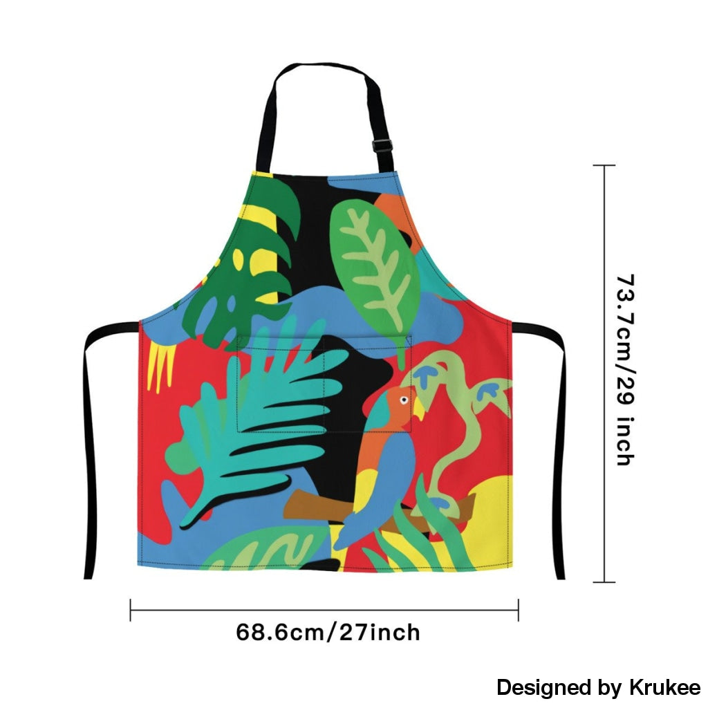 African Culture Art Apron - Morning Aprons