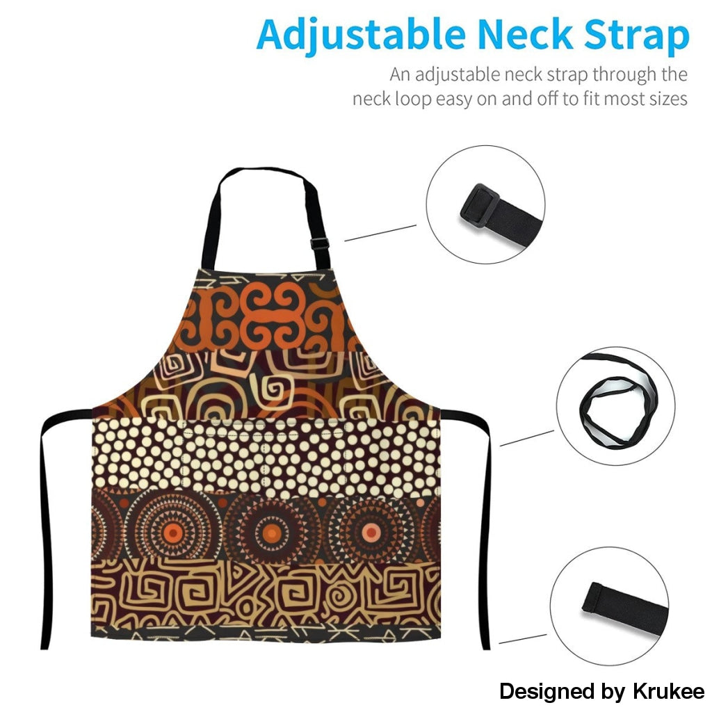 African Culture Art Apron - Our Culture Aprons