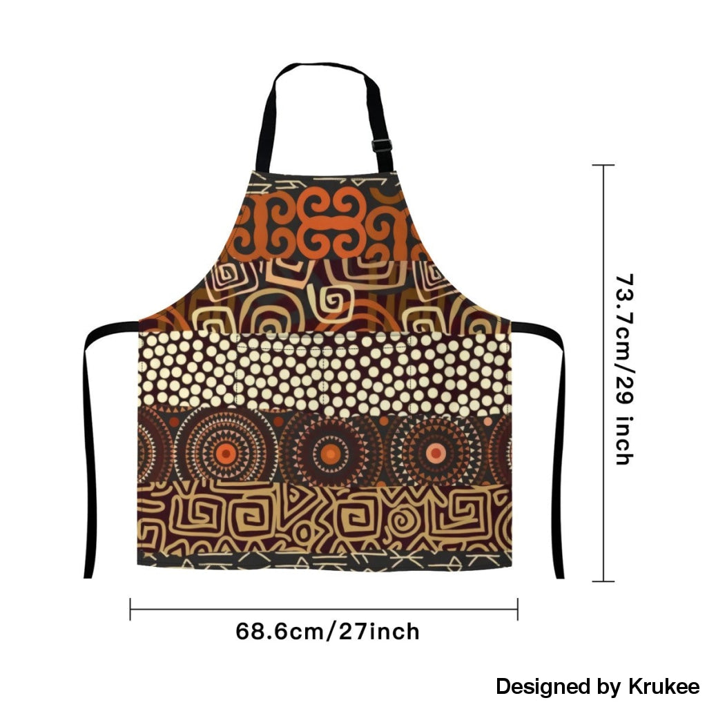 African Culture Art Apron - Our Culture Aprons