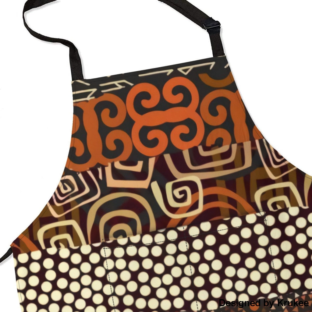 African Culture Art Apron - Our Culture Aprons