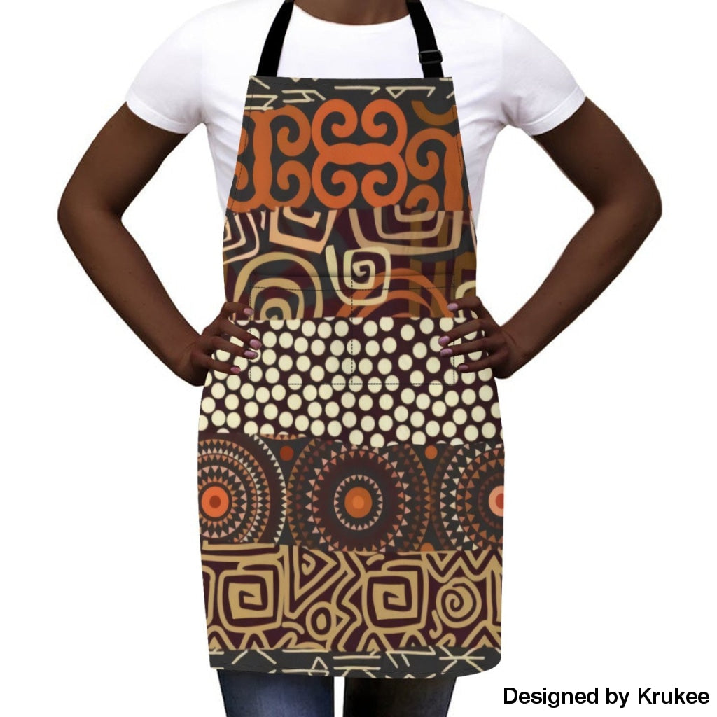 African Culture Art Apron - Our Culture Aprons