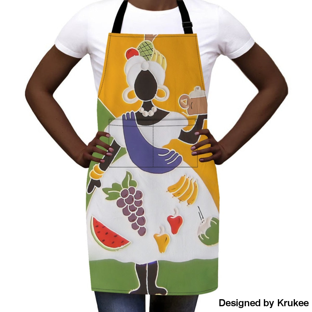 African Culture Art Apron - Princess Aprons