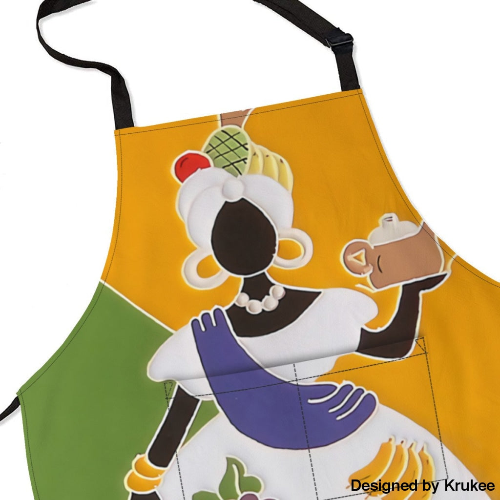 African Culture Art Apron - Princess Aprons