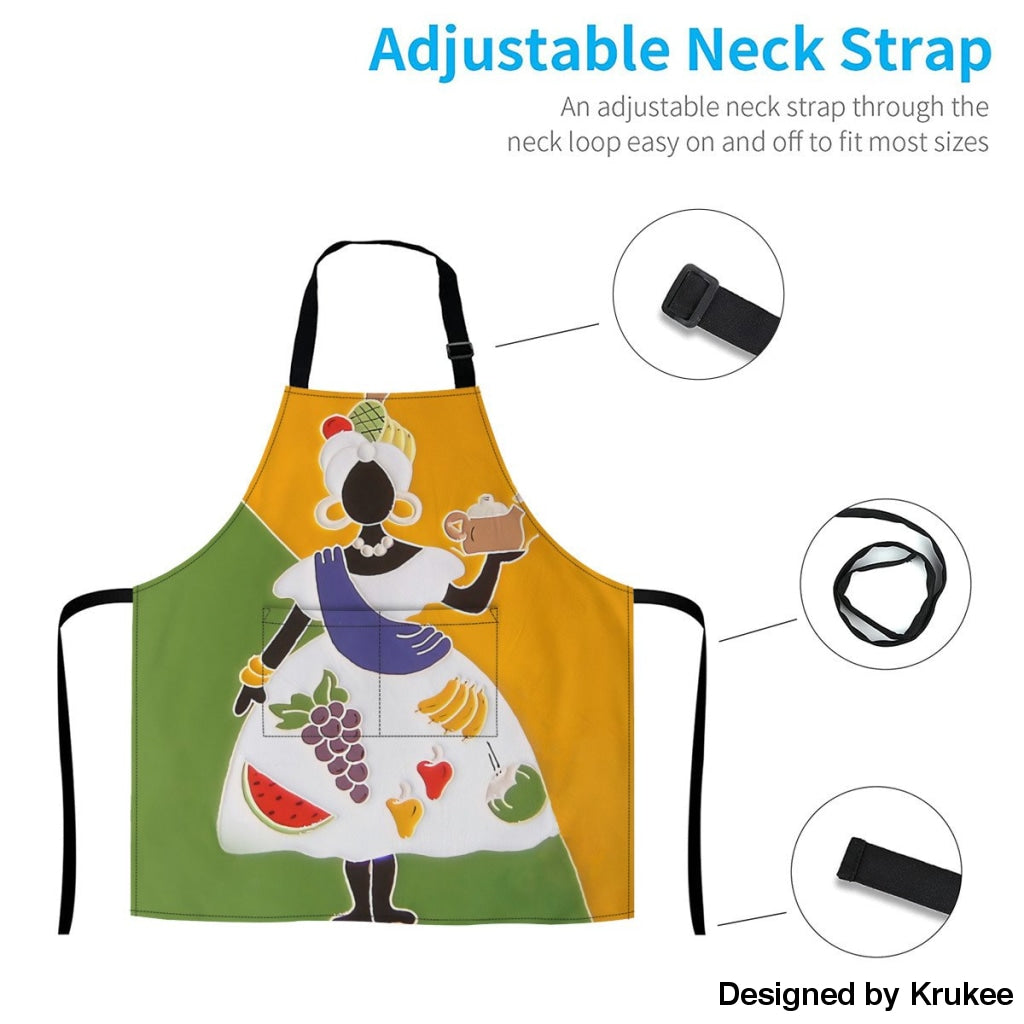 African Culture Art Apron - Princess Aprons